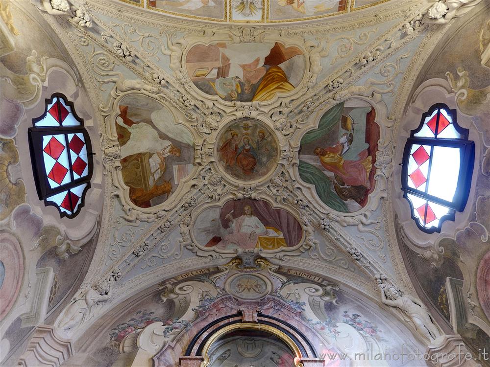 Oggiono (Lecco, Italy) - Vault of the apse of the Church of Sant'Agata